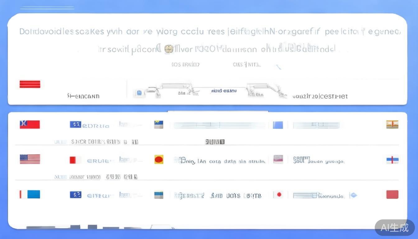 进入主界面后，用户可以自由选择不同国家和地区的服务